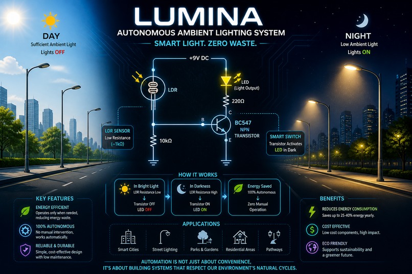 LUMINA: Autonomous Ambient Lighting System – screenshot 1
