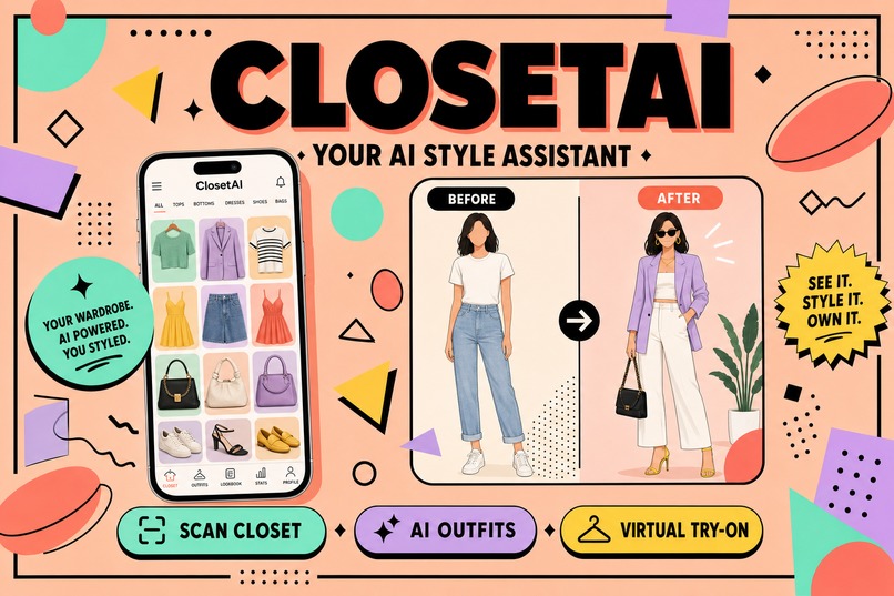 Closet Wizard — Your AI-Powered Smart Wardrobe – screenshot 1
