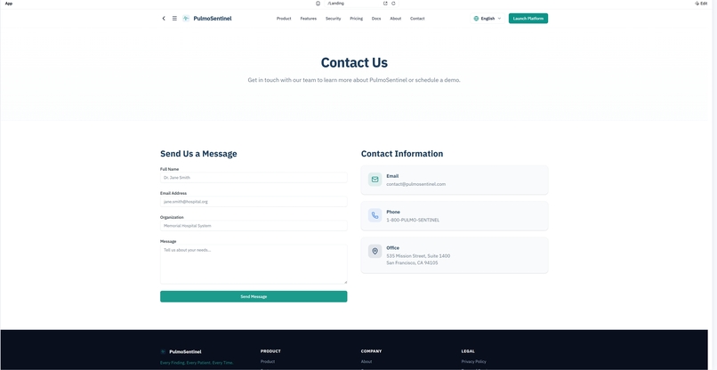 PulmoSentinel  – screenshot 6