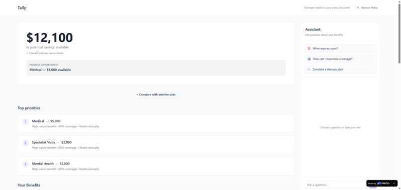 Tally – screenshot 5