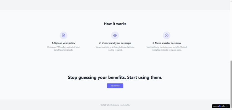 Tally – screenshot 2