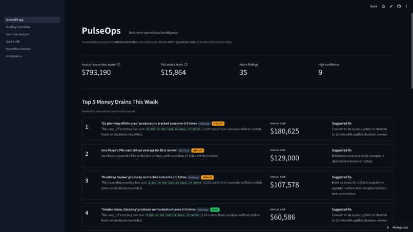 PulseOps – screenshot 1
