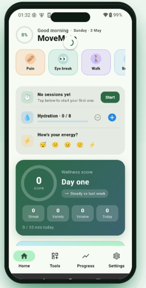 MoveMate – screenshot 1