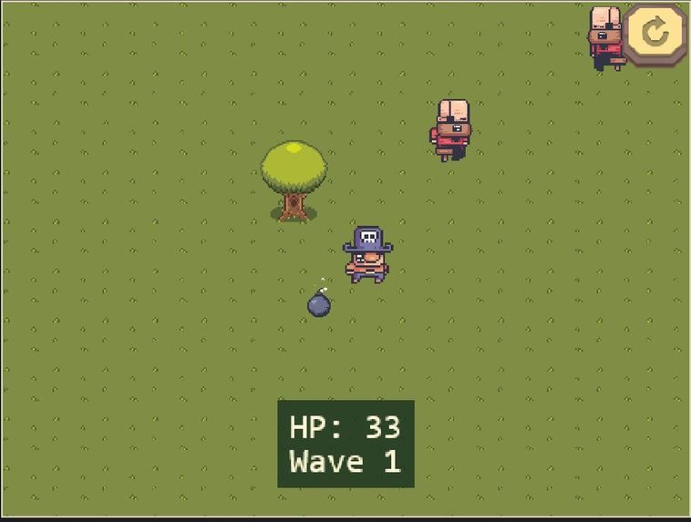 Bomb panic - a maki rpg game – screenshot 1