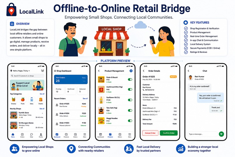 Offline-to-Online Retail Bridge – screenshot 1