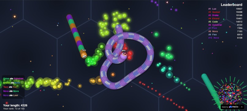 Slyther.io – screenshot 1