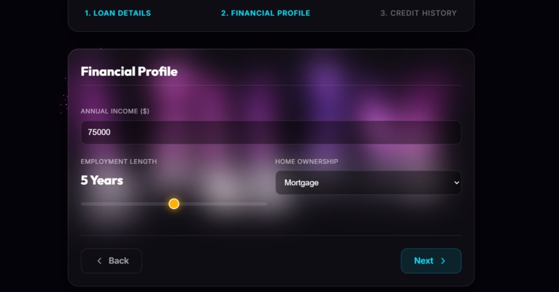 loan predictor – screenshot 2
