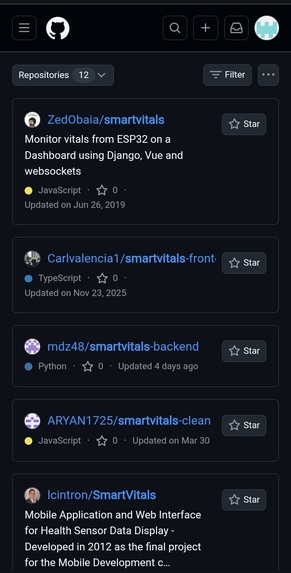 SmartVitals – screenshot 1