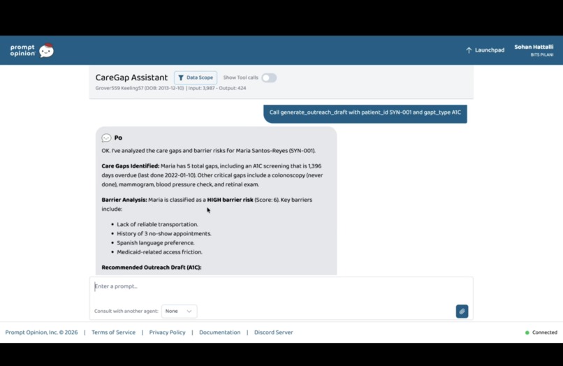 Caregap Navigator – screenshot 2