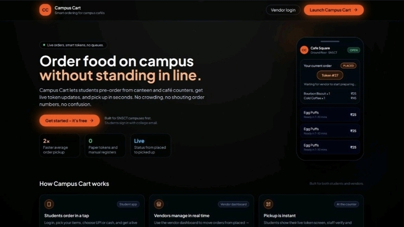 Campus Cart – screenshot 1