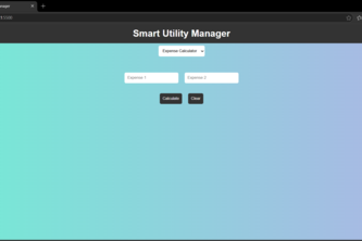 SmartUtilityManager