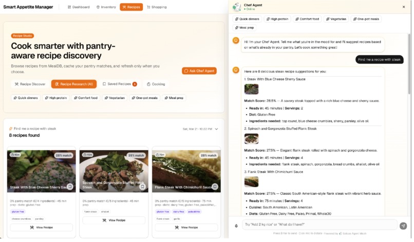 Smart Appetite manager – screenshot 3