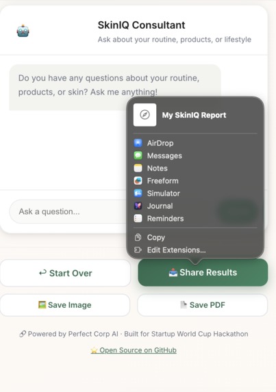 SkinIQ: AI Skin Consultant & E-commerce – screenshot 5