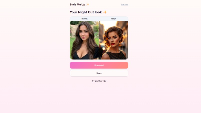 Style Me Up — Complete the Look with AI – screenshot 1