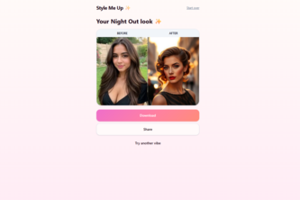 Style Me Up — Complete the Look with AI