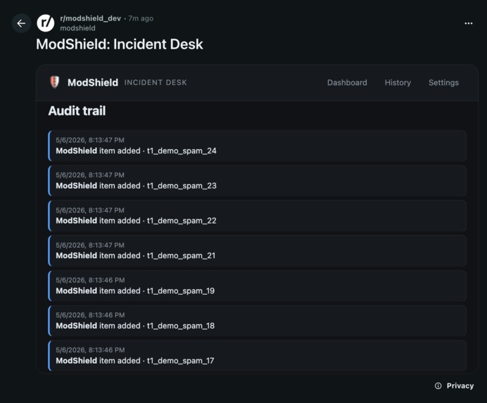 ModShield: Incident Desk – screenshot 6