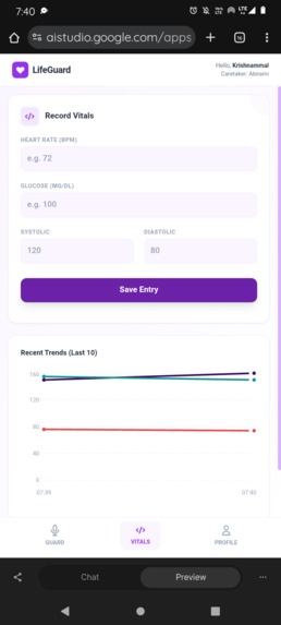 Emergency ai assistant for seniors – screenshot 6