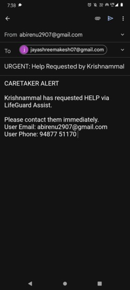 Emergency ai assistant for seniors – screenshot 9
