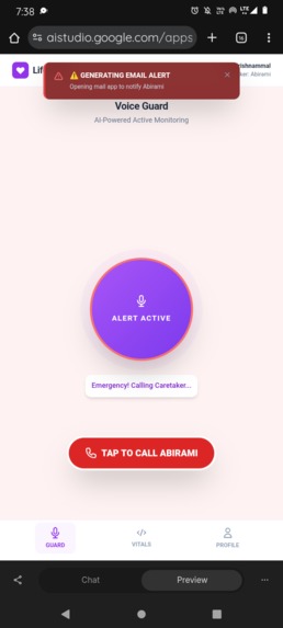 Emergency ai assistant for seniors – screenshot 11