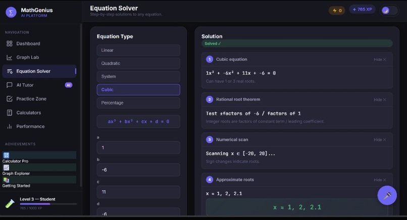 MathGenius AI – screenshot 2