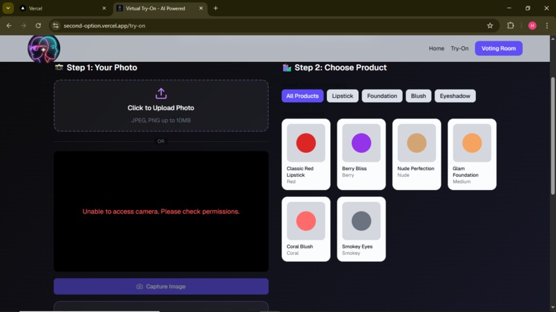 Virtual Try – screenshot 3