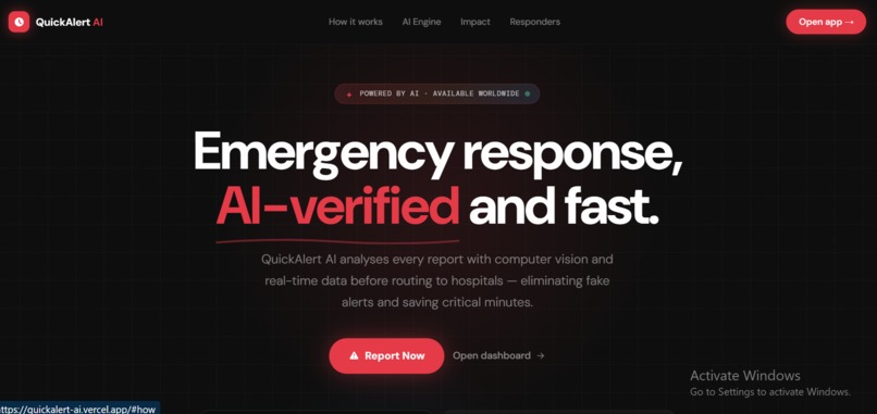 QuickAlert AI – screenshot 1