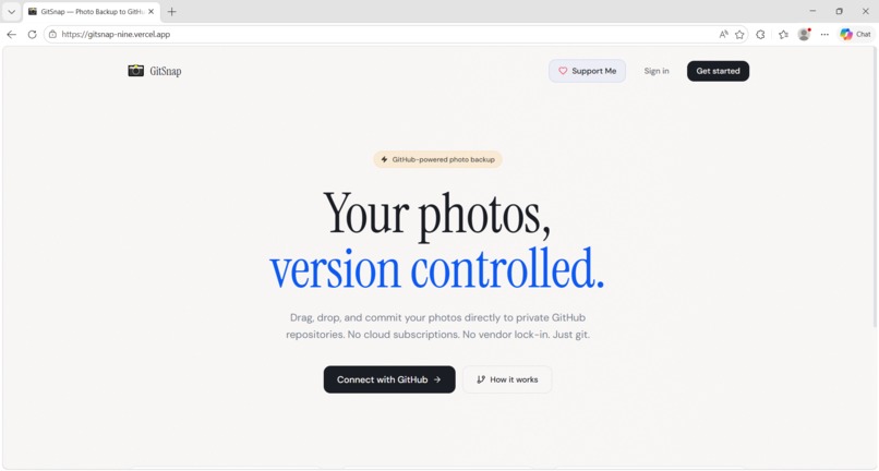 GitSnap – screenshot 2