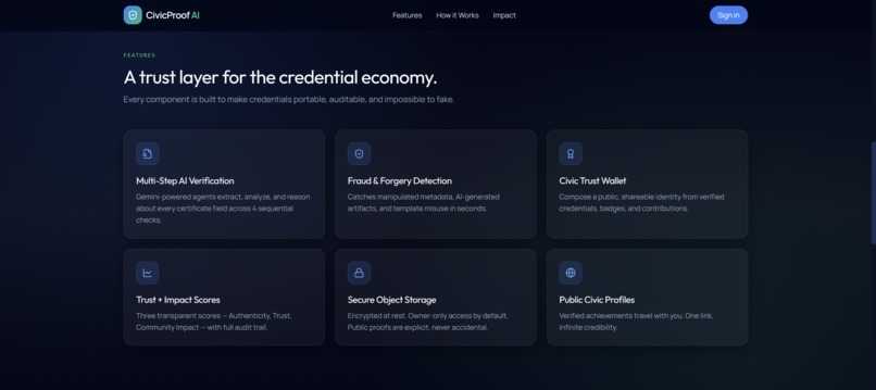 CivicProof AI – screenshot 4