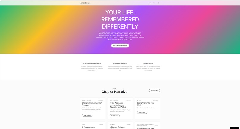 MemoryCapsule – screenshot 1
