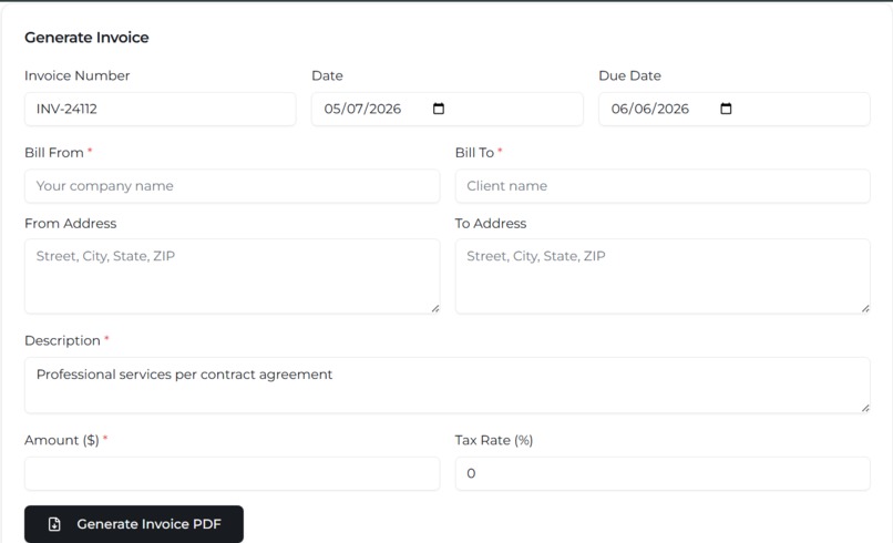 Contract Guardian – screenshot 2