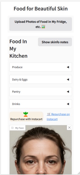  Food for Beautiful Skin – screenshot 1