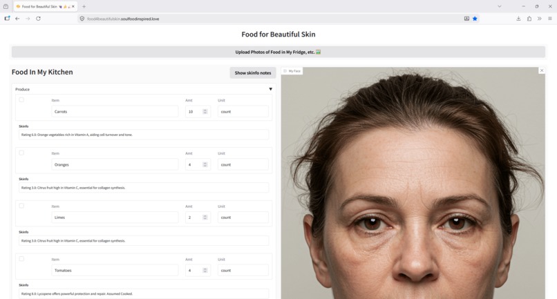  Food for Beautiful Skin – screenshot 4