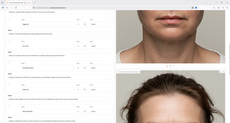  Food for Beautiful Skin – screenshot 5