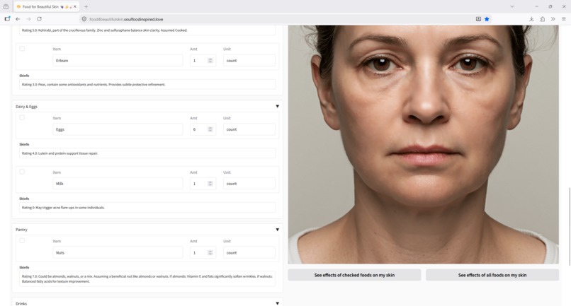  Food for Beautiful Skin – screenshot 6