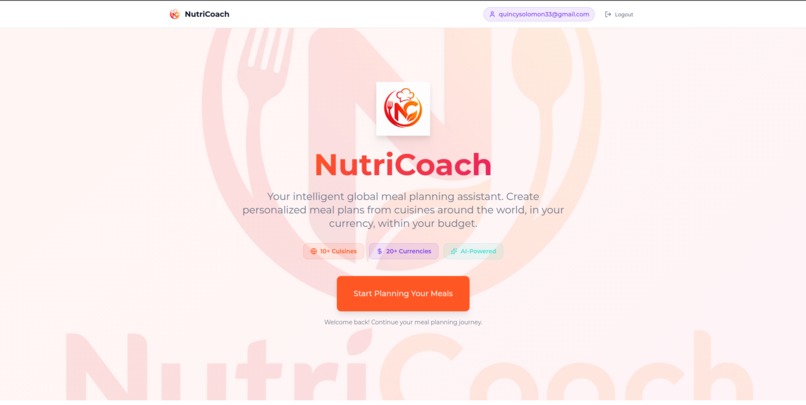 NUTRICOACH  – screenshot 5