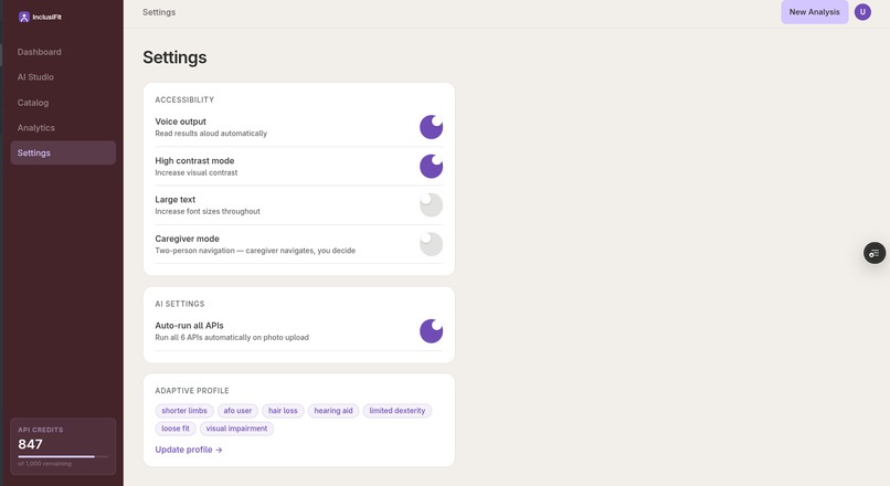 InclusiFit  – screenshot 13