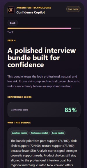 Confidence Copilot – screenshot 4