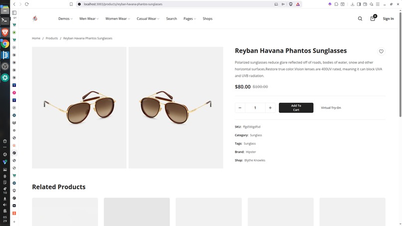 Zyro Fashion: AI-Powered Virtual Try-On Marketplace – screenshot 1