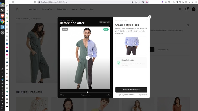 Zyro Fashion: AI-Powered Virtual Try-On Marketplace – screenshot 4