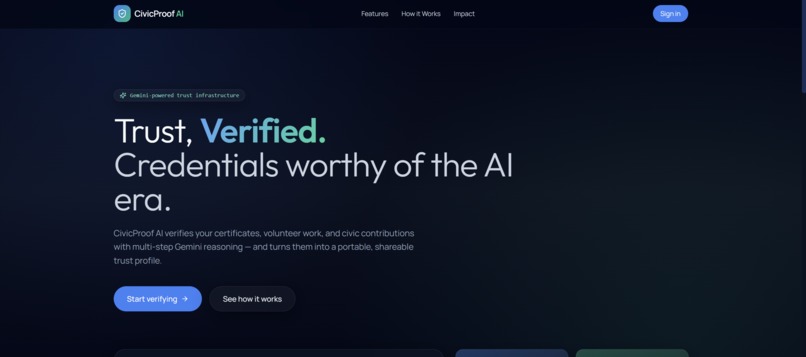 CivicProof AI – screenshot 4