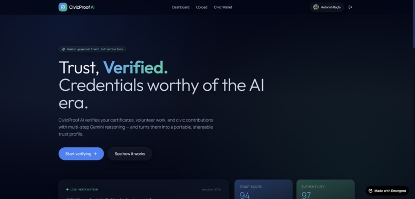 CivicProof AI – screenshot 5