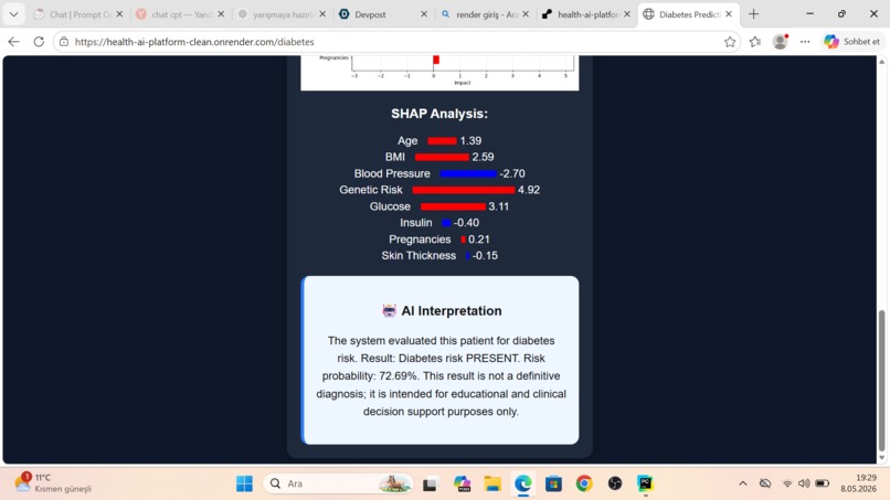 Health AI Multi-Agent Assistant – screenshot 2