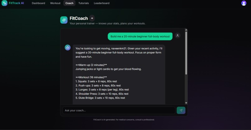 FitTrack AI – screenshot 11