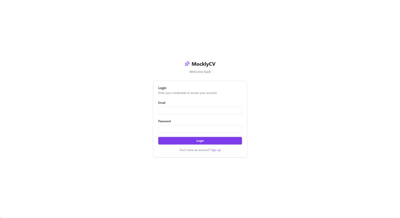 MocklyCV – screenshot 2