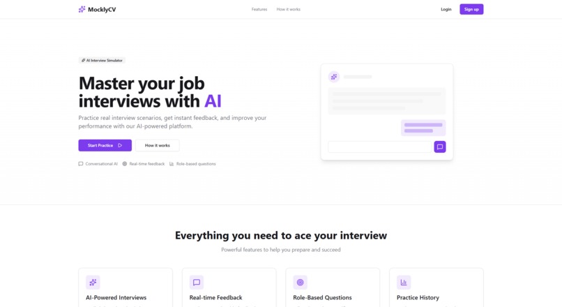 MocklyCV – screenshot 1