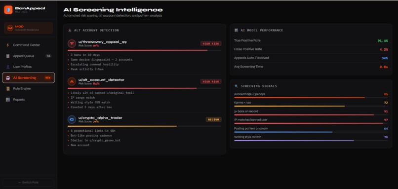Ban Appeal Manager – screenshot 6