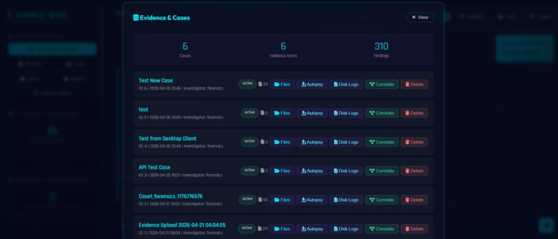 HawkEye : AI-Powered Cyber Forensics Platform – screenshot 6