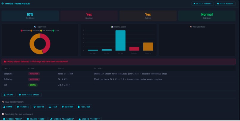 HawkEye : AI-Powered Cyber Forensics Platform – screenshot 9
