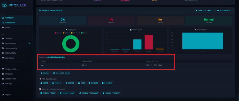 HawkEye : AI-Powered Cyber Forensics Platform – screenshot 11