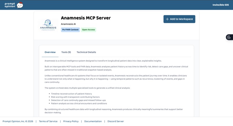 Anamnesis AI – screenshot 2